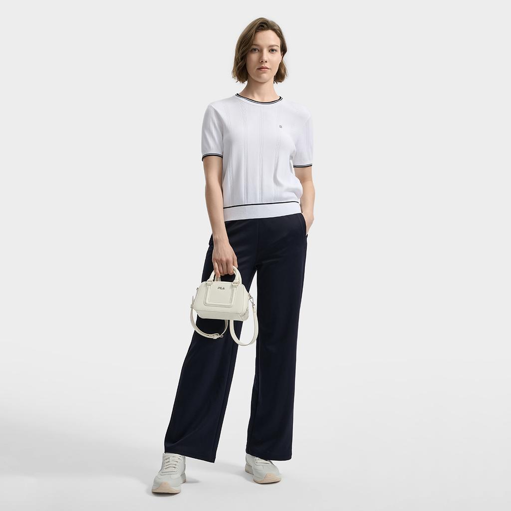 New FILA WHITE Knitwear Women's Cloud White F11W533412F-WT