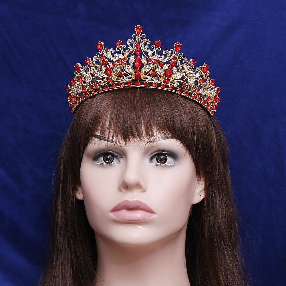 Crown Bridal Luxurious Diamond Crystal Crown Photo Birthday Wedding Dress Wedding Accessories