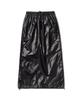 1993 Studio Glossy String Long Skirt_Black