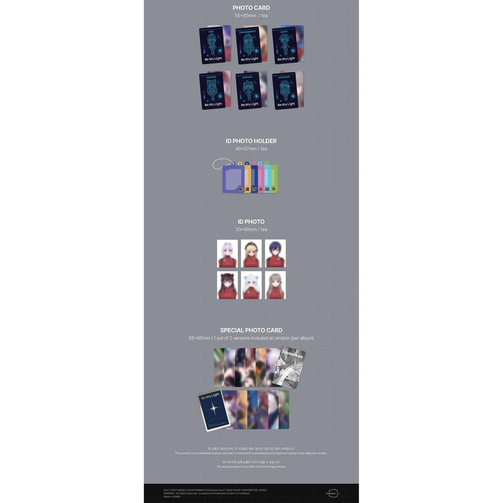 [Pre-order] ISEGYE IDOL Album [BE MY LIGHT] Binder Ver.