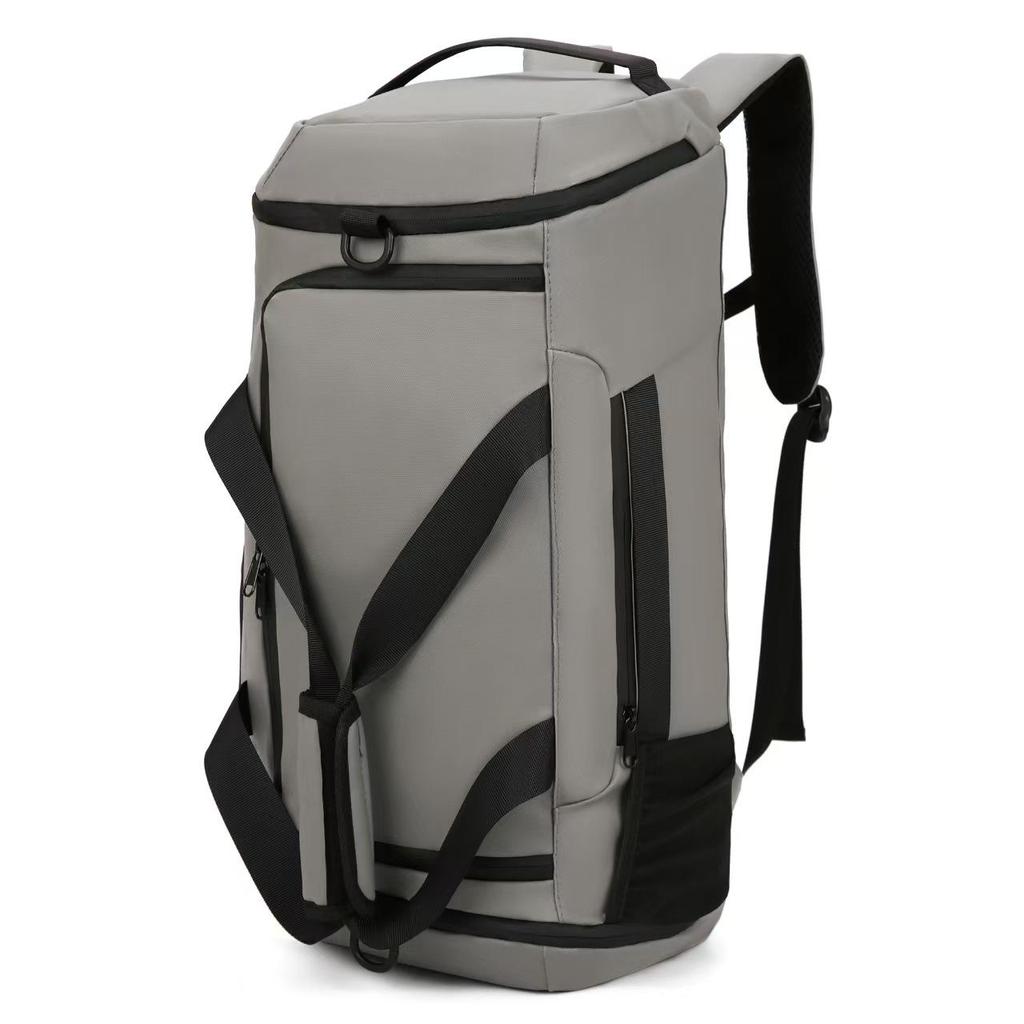 Men's High-End Wear-Resistant Insulated Travel Fitness Bag with Wet/Dry Separation