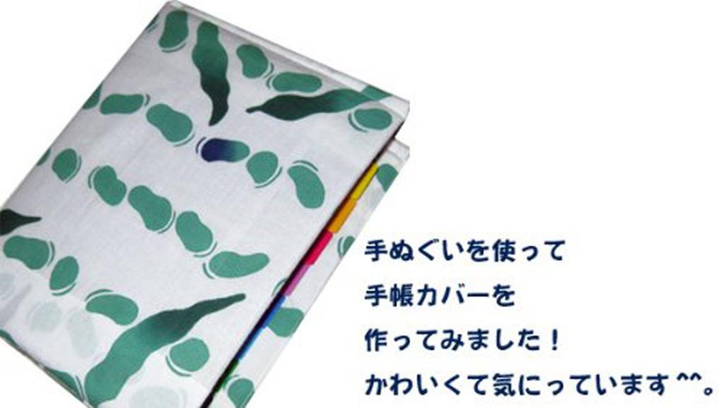 Tenugui Made in Niwa-zome (hand towel) - Chu-sen dyeing, 100% cotton, Japan, Choju-giga (Choju-giga paintings)