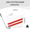 Diagonal Stripes Golf Club Putter Headcover