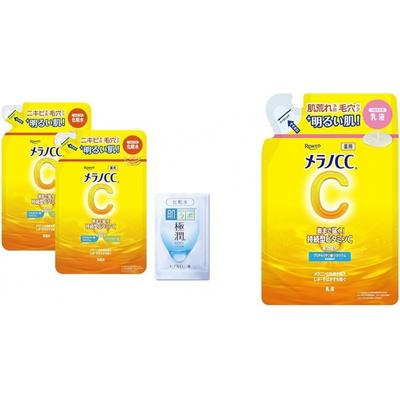 Melano Cc [Set] Medicated Anti Blemish Whitening Toner  Set Of 2 Refills + Emulsion Gokujun Sachet Included [quasi Drug]