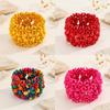 Bead Wooden Bohemian Elastic Bracelet With Round Design Accessories Travel