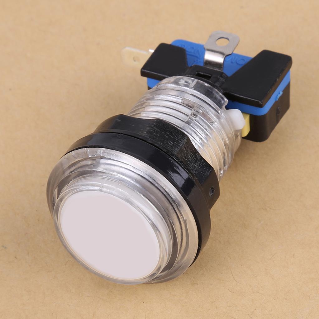 4 X LED Start Push Button Kit Part 1 Player   2 Player   LED Coin Buttons for Arcade