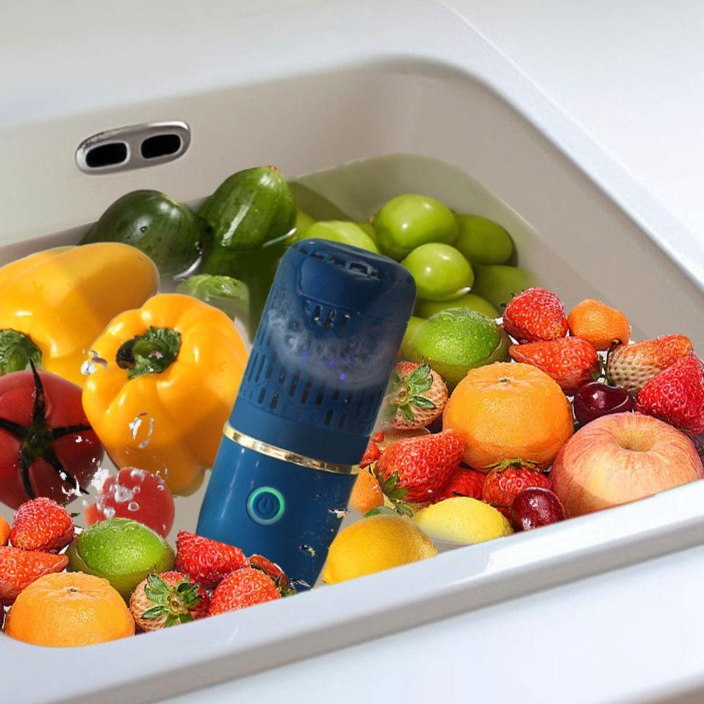 Cordless Vegetable Cleaner Device Multifunctional Fruit Vegetable Washer For Grains
