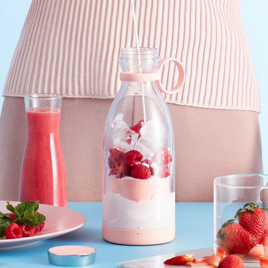 Battery Powered USB Blender  Blender Electric Battery Powered USB Blender Portable Juicer for Outdoor Travel Portable Juicer