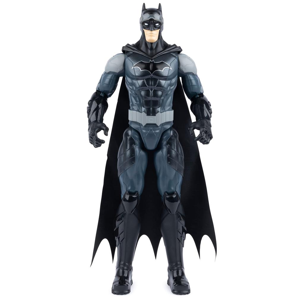 DC Comics Batman 12-inch Bat-Tech Batman Action Figure (Black/Blue Suit), Kids Toys For Boys Aged 3 And Up - View #4
