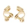 2Pcs Clips De Conector De Terminal De Batería De Auto Durable Reemplazo De Latón