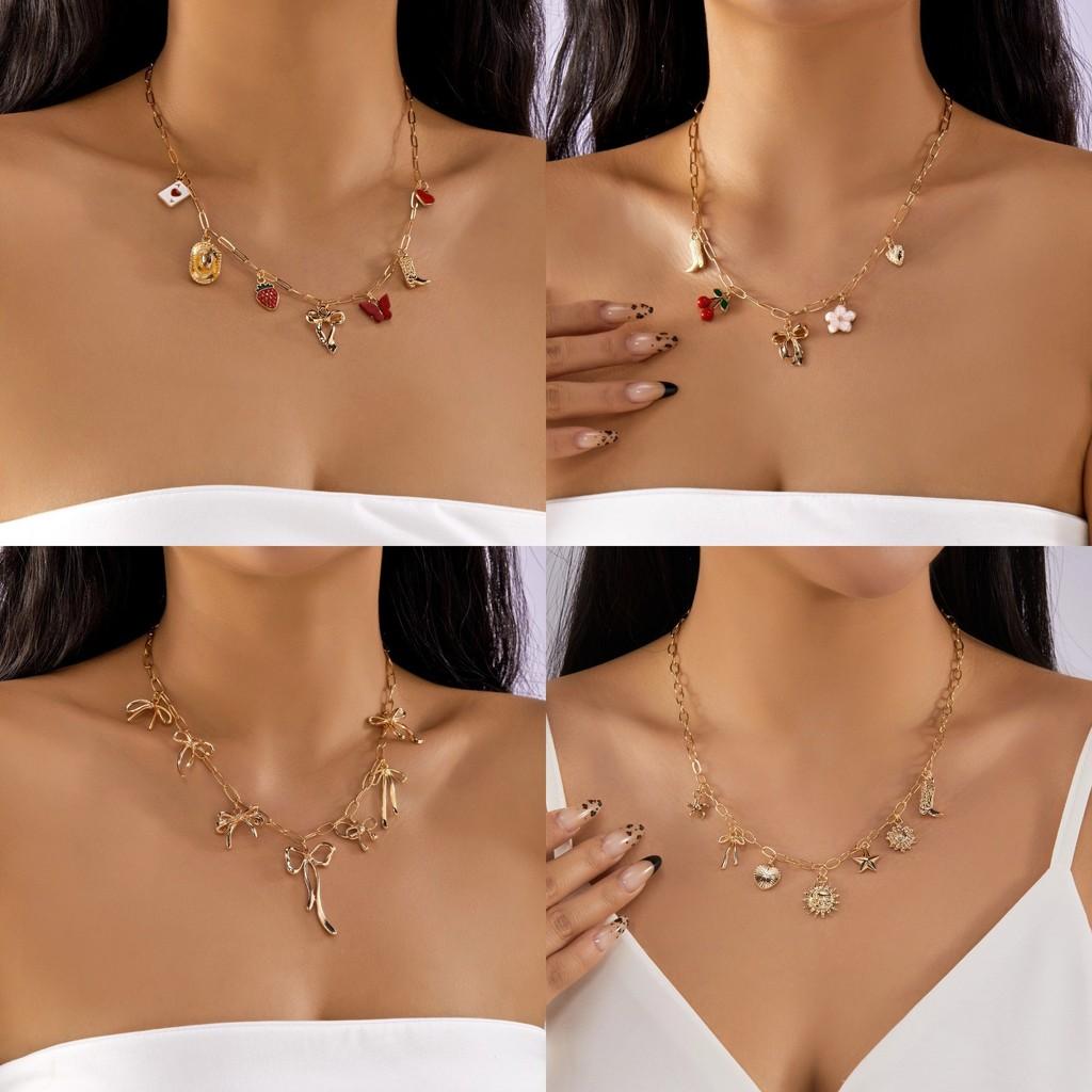 Summer Beach Jewelry For Women With Pearl Chain And Starfish Pendant For Vacation Style