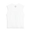 Li Ning X Jay Flow Collaboration Wade Series Printed Letter Crew Neck Pullover Comfortable Versatile Loose Tank Top Men Tops Standard-White AVSV171-2