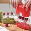 Plastic Cherry Pit Remover Efficient Cherry Slicer Portable Fruit Corer  Salad Making
