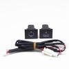 PD Type C QC3.0 USB Port Fast Charger Socket Panel Mount Kit for Ford Focus MK2