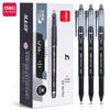 Deli Gel Pen for Primary Students: Erasable, Easy-to-Wipe, Black/Blue