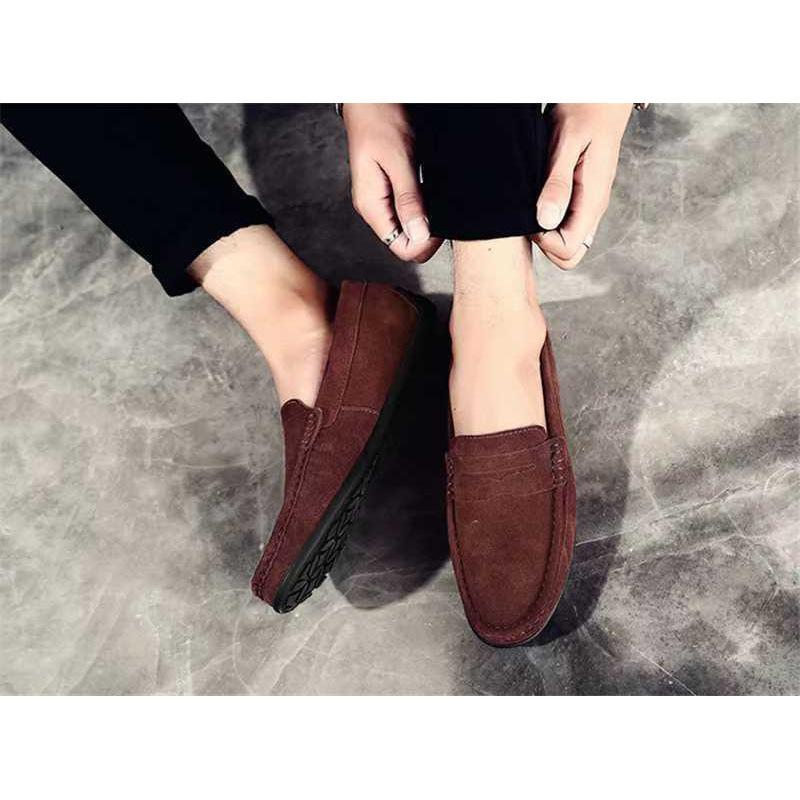 Mode Neue Herren Slipper Rot Farbe Spitzschuh Exportqualität Bequem Große Größe Lässige Flache Schuhe