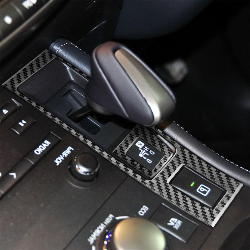 Set complet de autocolante auto din fibră de carbon pentru 11-17 Lexus CT Consolă centrală interioară Priză aer pentru bord Reglarea farurilor acoperiș