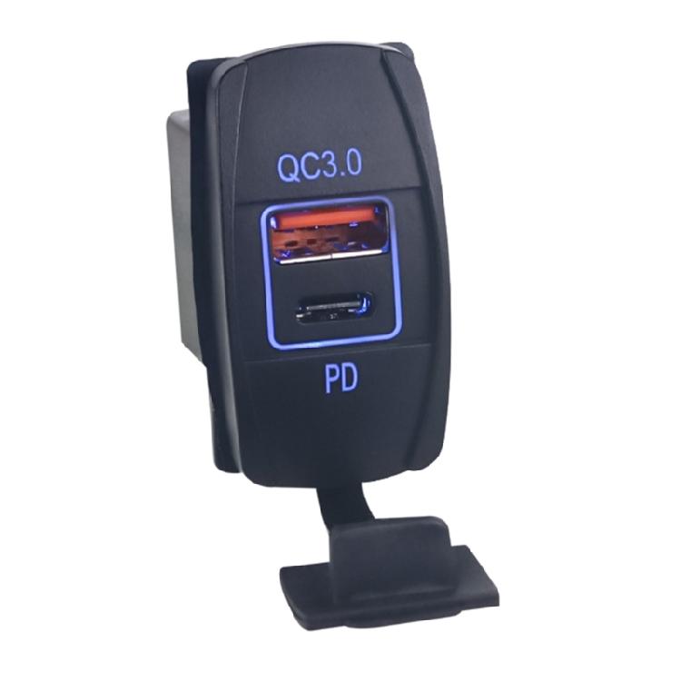 USB QC3.0 & PD Type C Car Chargers Marine Motorcycle Power Outlet 12V 24V