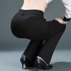 Office Lady Solid Slim Pencil Suits Pants Spring Autumn New Korean Fashion All-match Women High Waist Casual Straight Trousers
