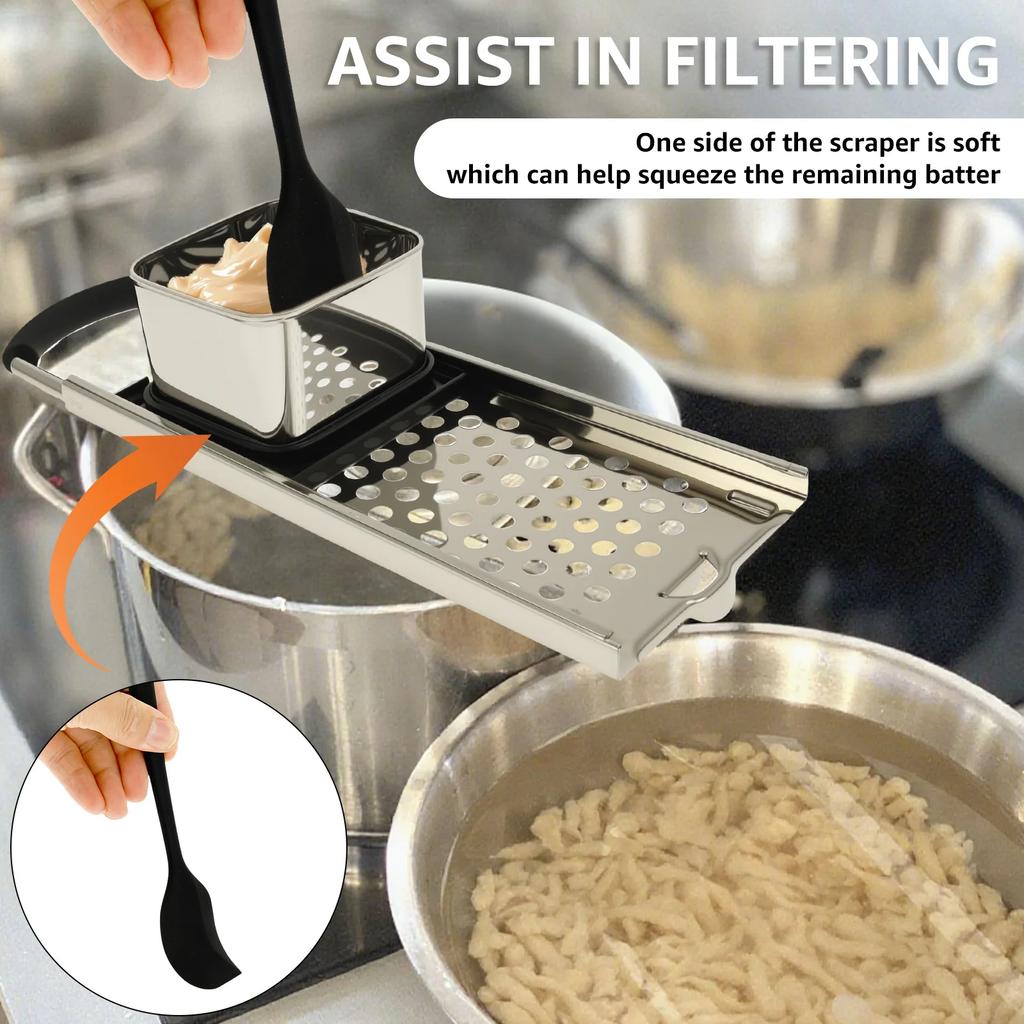 Pastamaskin Manual Nudeltillverkare Spätzlemaskin Rostfria Blad Raviolitillverkare Pastatillagningsverktyg Köksaccessoarer Prylar