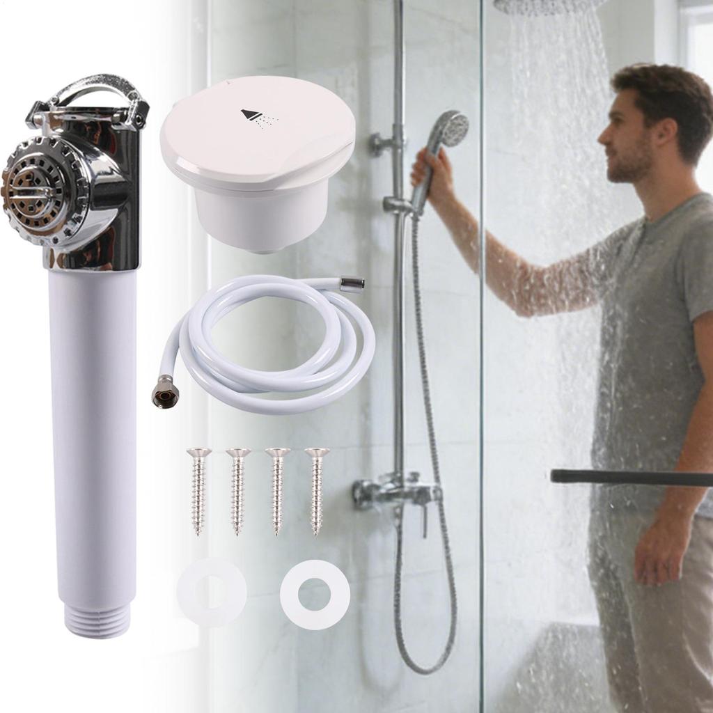 Hand Held Shower Head Recessed Bath Sprayer Bathroom Shower Head For Home Apartment RV Yacht Small Bathroom