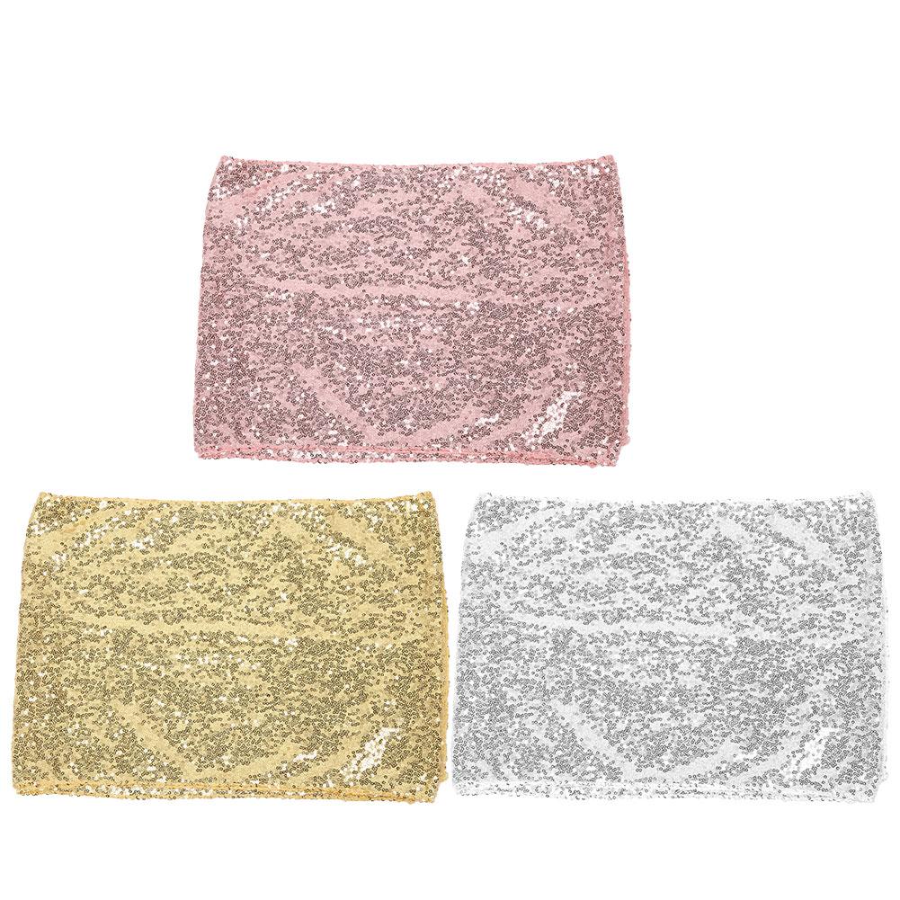 Sequin Tablecloth Decorative Table Cloth Decoration for Christmas Party Wedding
