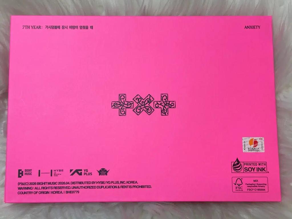 TOMORROW X TOGETHER TXT Autographed Album