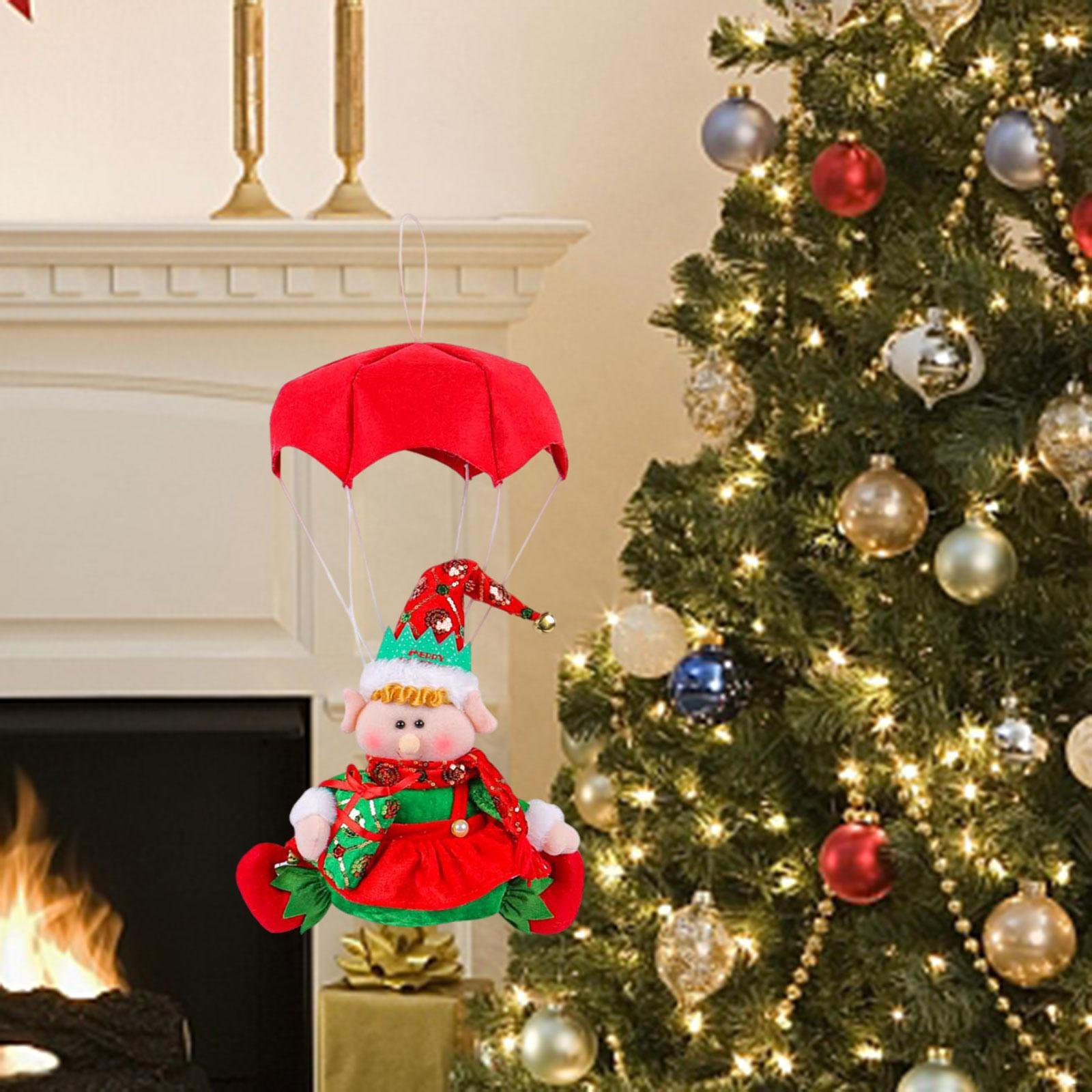 

Рождественская подвесная кукла, кулон, декоративное украшение для дома, украшение для рождественской елки для подарка, кафе красный
