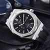 Lässige automatische mechanische Herrenuhr 42 Edelstahl Business wasserdicht leuchtend mechanische Uhr