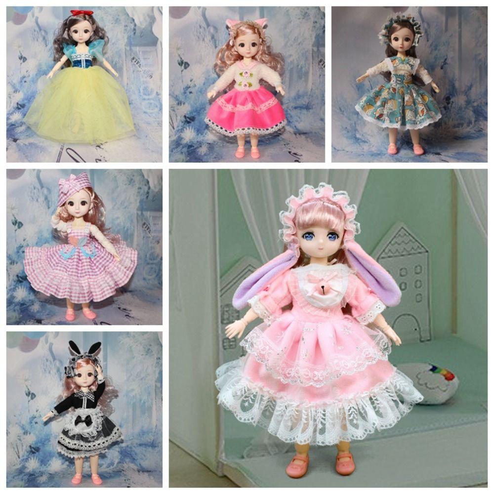 

Одягни 32 см Bjd ляльку з одягом Шарнірна лялька Сукня для ляльки 32 см Шарнірні іграшки Подарунок на день народження style J