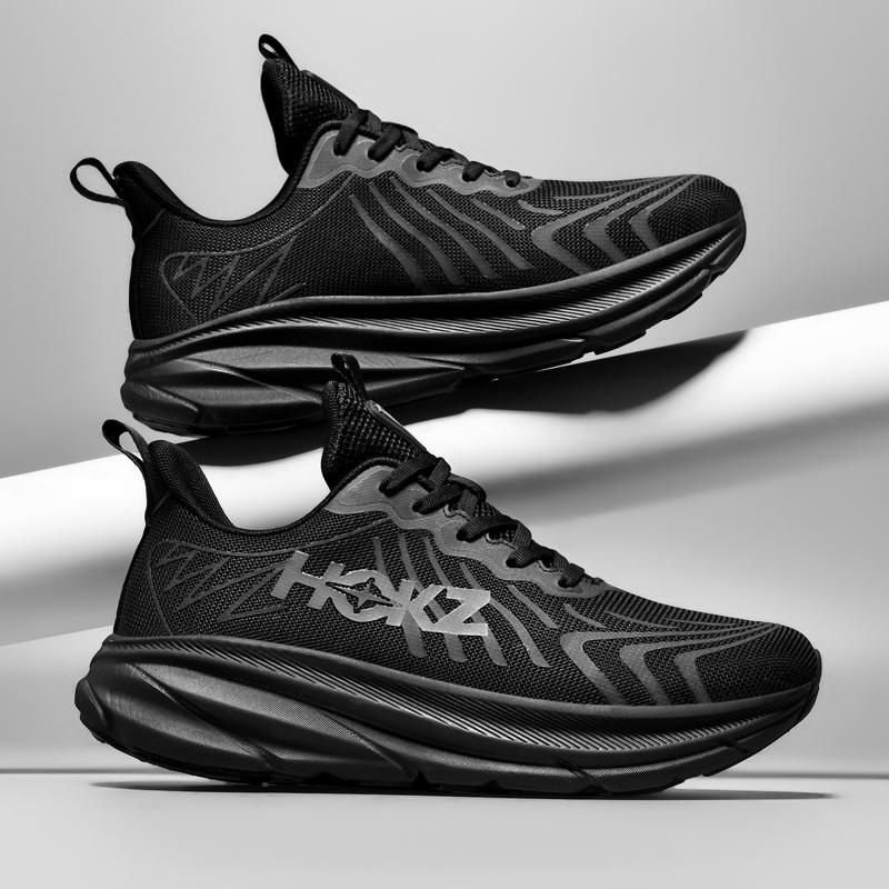 Men Sneakers Mesh Running Footwear Off-road Shoes Outdoor Sport Breathable Trainer Race Luxury Shoes Cushioning Couple Non-Slip Fashion