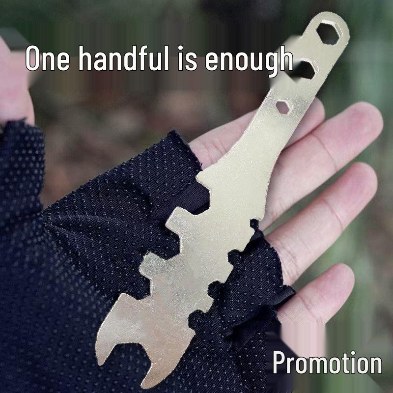 Multi-Functional Double-Ended Hex Wrench with Plum Blossom Head for Woodworking and Household Repairs