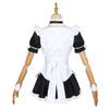 Anime Yosuga No Sora COSPLAY Kasugano Haruka COS Halloween Cosplay Lolita Maid Outfit dress+Apron+Sleeves+Headdress+Neckwear