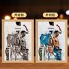 CR7 Light Painting LED Lamp Cool Gift for Football Fans Boy Boyfriend Dad