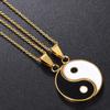 Tai Chi Matching Pendants Couple Necklace - Fashionable Jewelry Set