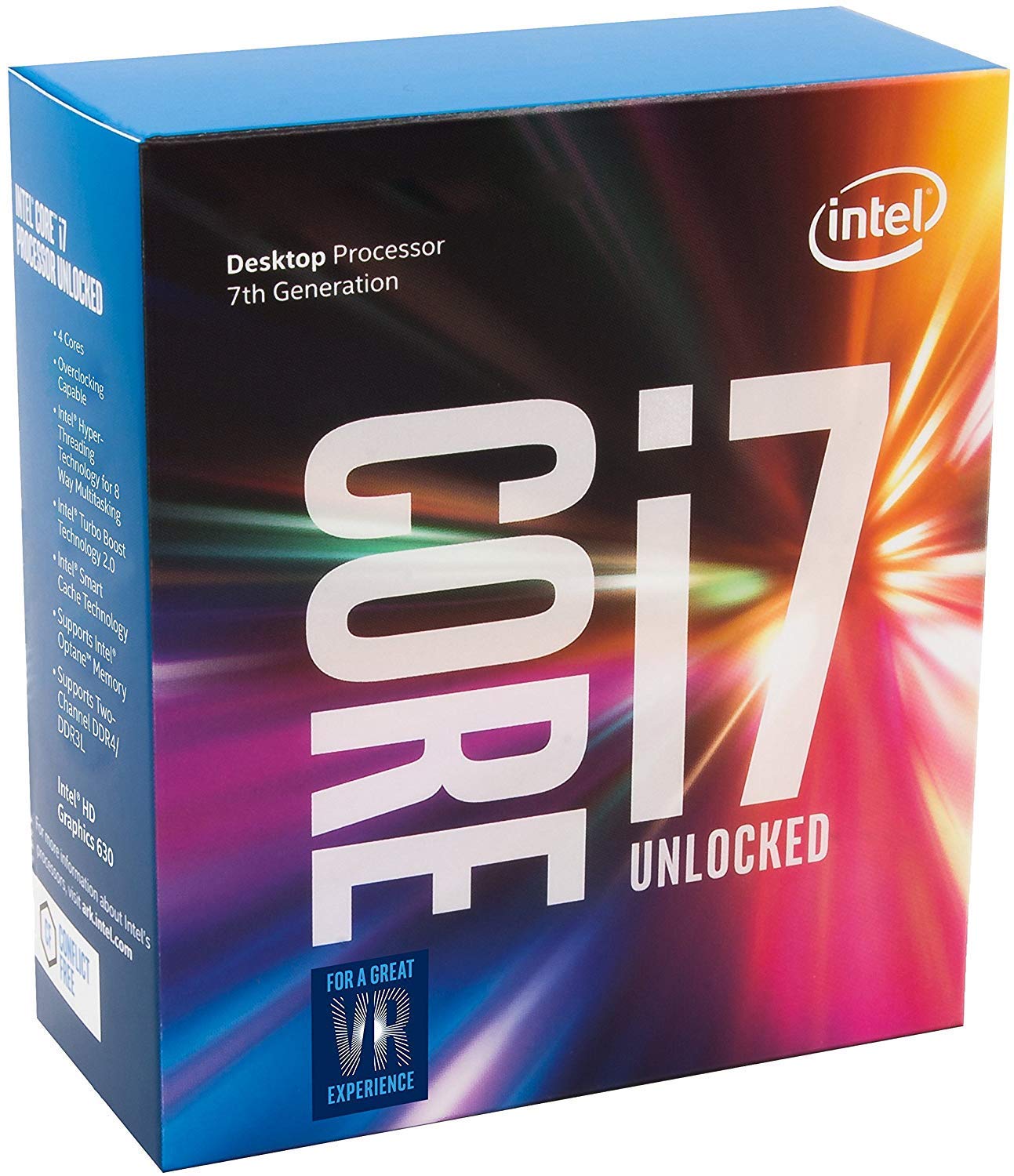 

Intel CPU Core 8M cache 4 threads LGA1151 BX80677I77700K regular distribution i7-7700K 4.2GHz cores/8 [BOX] [Japanese product]
