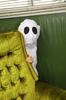 Clearstone Cosplay Halloween Ghost Poncho for White Kids,