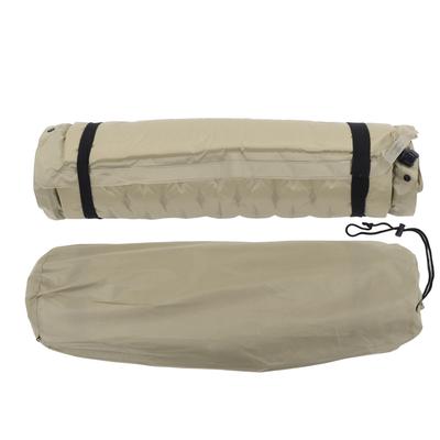 Sleeping Pad Khaki Self Inflating Waterproof Thickened Durable Polyester Pongee Camping Mattress for Camping Outdoor