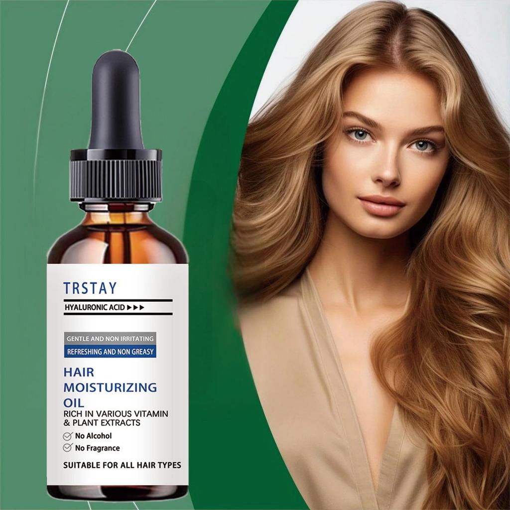 Hårvekstvæske fremmer hårabsorpsjon, pleiende pleie Flytende fuktighetsgivende hårvekst essensiell olje Hårpleie essensiell olje