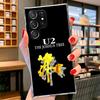 Band U-U2 Rock Phone Case For Samsung Galaxy S26 S25 Edge S24 Ultra S23 S22 Plus S21 S20 FE Soft Fundas Shell Galaxy S25 S24 S23