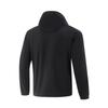 Li Ning Training Series Sports Casual Simple Solid Color Hooded Windbreaker Men Outerwear Black AFDVA85-1