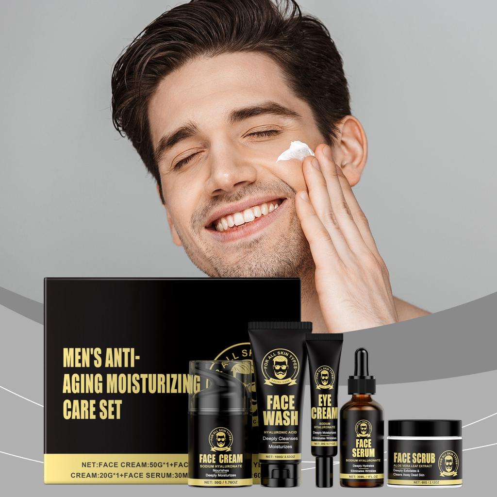 Men's Facial Care Set Moisturizing Skin Care For Men's Skin Care30ml