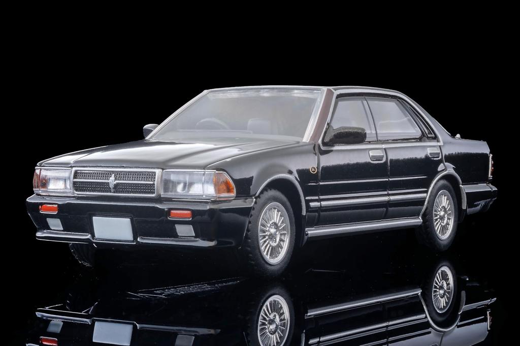 TOMYTEC Tomica Limited Vintage Neo 1/64 Scale LV-N368a Nissan Cedric HT V20 Twin Cam Turbo Gran Turismo Black SV 1990 Model (Finished Model) 337881