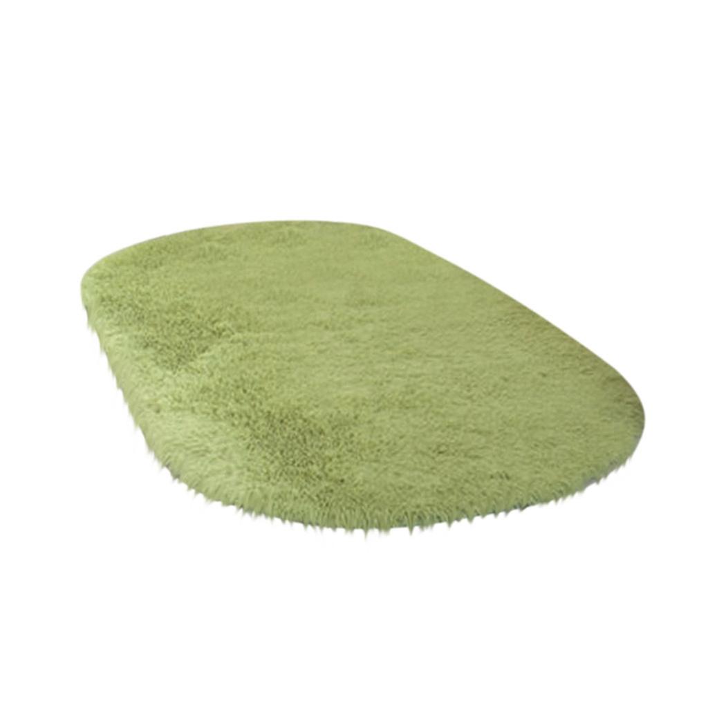 Soft Oval Memory Foam Bath Bathroom Bedroom Floor Shower Mat Rug