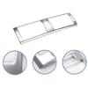 For BMW X5 E70 E71 2010-2013 Chrome Interior Central Air Vent Outlet Cover Trim