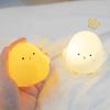 Cute Chick Night Light Soft Warm Glow Bedside Sleeping Lamp Lovely Cartoon Room Decor Perfect Birthday Christmas Holiday Gift