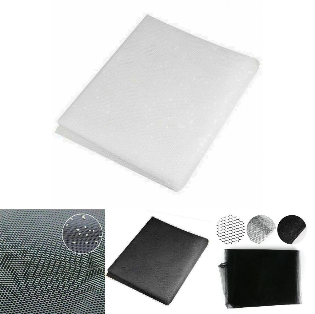 Premium Window Mesh Door Curtain With Self-adhesive Net Guard For Mosquitoes And Bugs