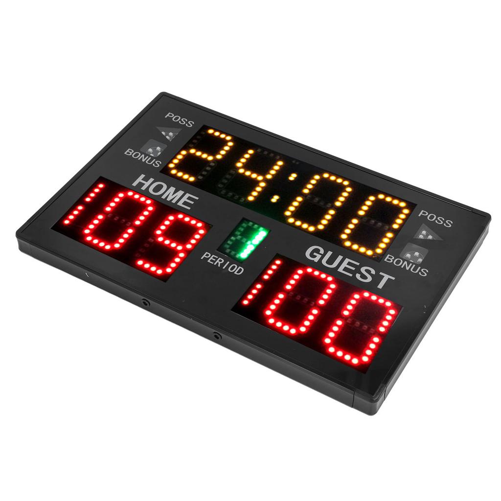 11 Ziffern LED Anzeigetafel Elektronischer Tisch-Punktezähler für Basketball Volleyball Ringen