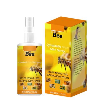Schlankmachendes Spray Formendes Spray Lymphdrainage-Spray Feuchtigkeitsspendendes Körperpflegespray Straffende Pflegeflüssigkeit Geeignet zur Anwendung nach dem Sport, 30 ml