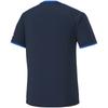 Mizuno Table Tennis Game Short JTTA Size S Shirt, Sleeve, U-Neck, Unisex, Moisture-Wicking, Quick-Drying, Certified, 82JAA101, Navy,